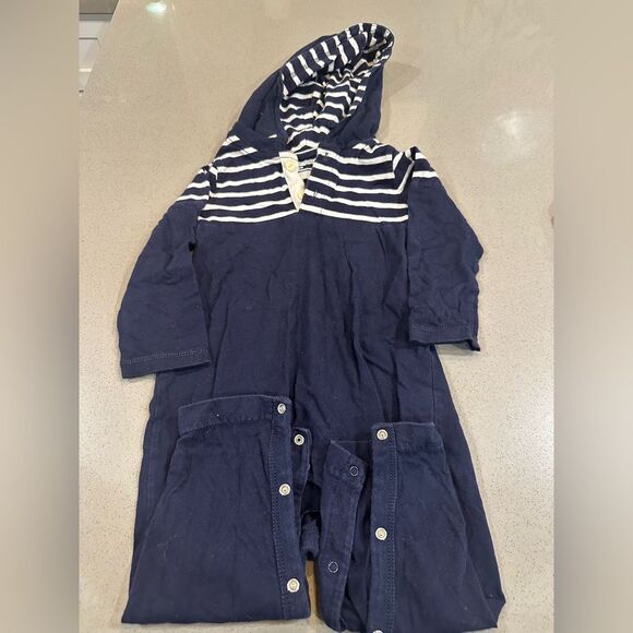 Baby Gap set of two long sleeve long pants boys rompers - Picture 2 of 8